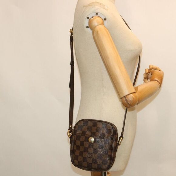 Louis Vuitton Rift Handbag Damier Brown Canvas Bag (Pre-Owned)